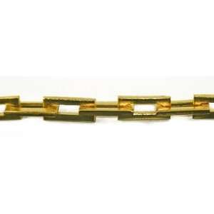 Solid Brass Rectangular Link Chain
