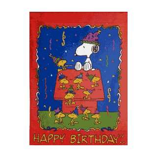  Snoopy Birthday Flag 28x40 Patio, Lawn & Garden