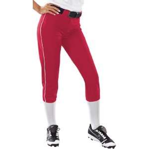  Girls 14Oz Low Rise Piped Pro Style Softball Pant 25 