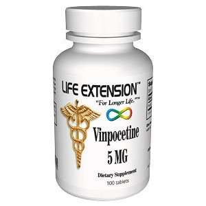   Life Extension Vinpocetine 5 mg Tabs, 100 ct