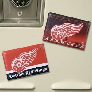  Detroit Red Wings 2 Pack Magnets