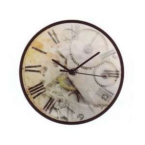 Lenticular Clock Open Face 