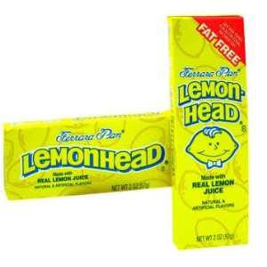 Lemonhead, 2.35 oz box, 24 count Grocery & Gourmet Food