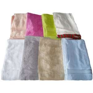 Elegant Hand Towels, 12 pc set, assorted size, design and color. 100% 