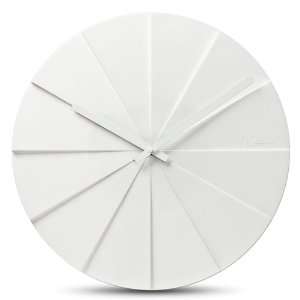  Leff Group   Scope 45 Wall Clock in White