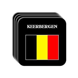  Belgium   KEERBERGEN Set of 4 Mini Mousepad Coasters 