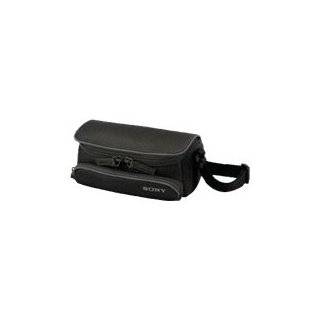  Sony LCS U5 Carrying Case (Black) with Cleaning Accessory 