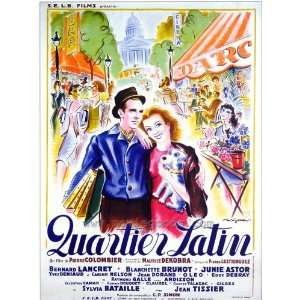  Quartier Latin Poster Movie French 27x40