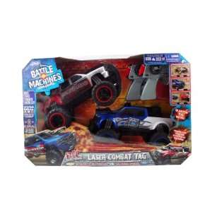   vs. Chevy Silverado 3500 2 Pack R/C Laser Tag Trucks Toys & Games