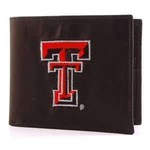 Texas Tech Red Raiders Black Bifold Wallet  Sports 