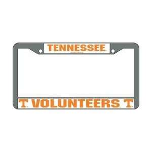  Tennessee Volunteers UT NCAA Chrome License Plate Frame 