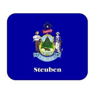    US State Flag   Steuben, Maine (ME) Mouse Pad 
