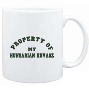   Mug White  PROPERTY OF MY Hungarian Kuvasz  Dogs