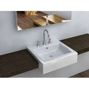  Cantrio Koncepts PS 1919 China Semi Recessed Sink