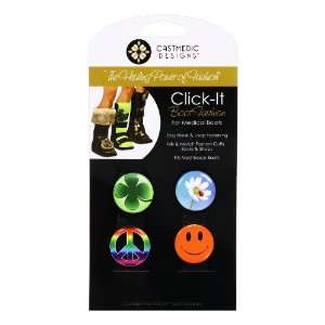  Click It Pins Lucky Design for Medical Boots Health 