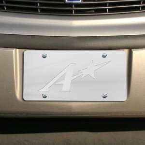  NCAA Evansville Purple Aces Silver Mirrored License Plate 