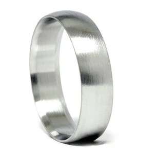  Lowest Prices Guaranteed Solid 14K White Gold BRUSHED Wedding 