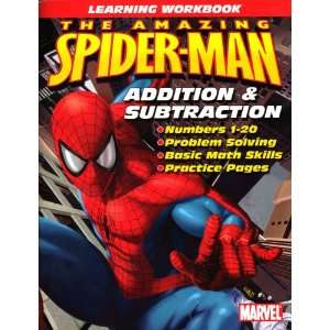  Spider Man Workbook ~ Addition & Subtraction Toys & Games