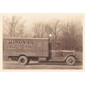 Exclusive By Buyenlarge Kingans Meat Truck #5 20x30 poster  