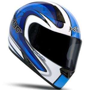  KBC V Zero Helmet   Large/Blue/White Automotive