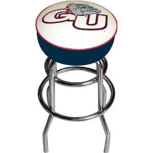  Gonzaga University Steel Stool with 4 Logo Seat and L7C1 