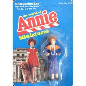  Little Orphan Annie Miniatures LILLY FIGURE The World of Annie 