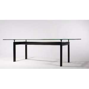  Controlbrand FE T6705 LC6 Inspired Glass Dining Table 