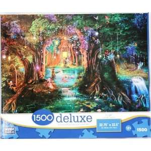   Mega Puzzles 1,500 Piece Deluxe Puzzle   Butterfly Ball Toys & Games