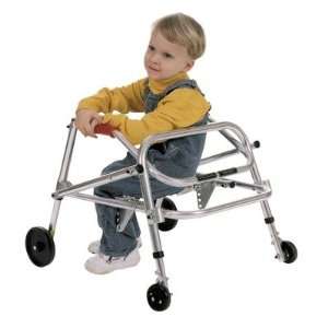  Childs Walker with Seat Wheels/Swivel 4 Wheels / Front 