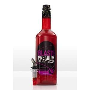 Premium Energy Drink Mixer   Cranberry grape 4/1 Liter Bottles with 1 