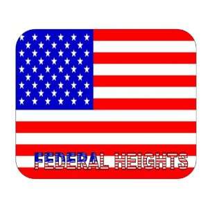  US Flag   Federal Heights, Colorado (CO) Mouse Pad 