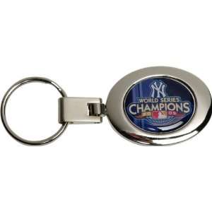  New York Yankees 2009 WS Champs Premium Domed Key Ring 