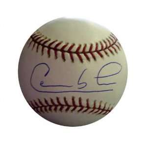  Carlos Lee Signed Baseball