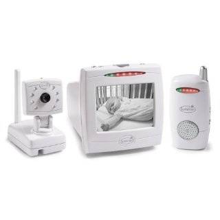   Infant Day & Night Baby Video Monitor with 5 Screen   White Baby