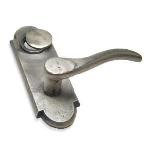   SP 4004 with L4 Bronze Single Cylinder Lever Entry Set   Silver Pewter