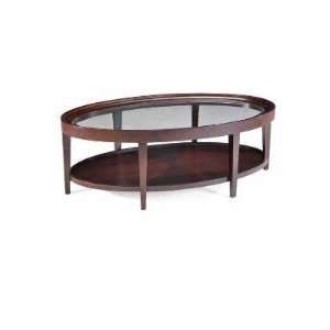  Magnussen Carson Oval Coffee Table Set in Sienna T1632 47 