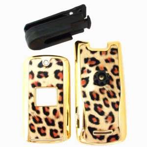  Cuffu  Golden Leopard  Premium Motorola K1 KRZR Smart Case 