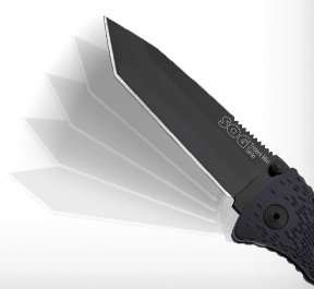  SOG Specialty Knives & Tools TF 27 Mini Trident, 3 3/20 