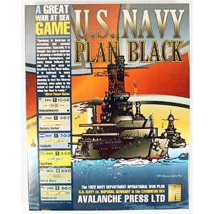  Avalanche Press U.S. Navy Plan Black The 1922 Navy 
