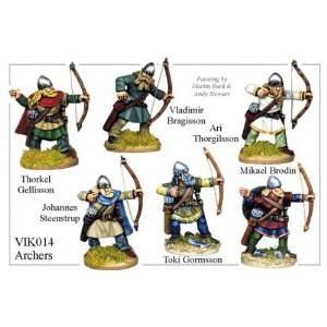  28mm Historicals   Vikings Archers Toys & Games