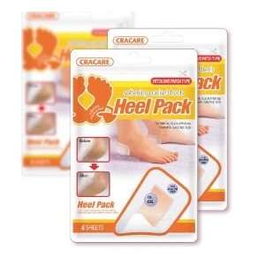  Cracare Heel Pack (4 Patches)