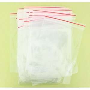  11 3/4 x 8 5/8 Resealable Clear Zip Bags in Clear  100 