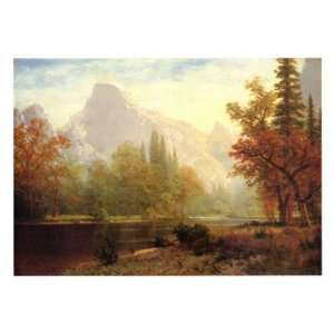  Half Dome Yosemite by Albert Bierstadt 37x27 Kitchen 