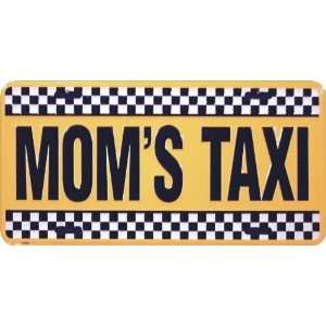  Moms Taxi Metal License Plate 6 X 12 Automotive