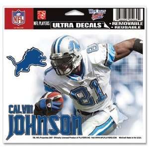  NFL Calvin Johnson Window Cling