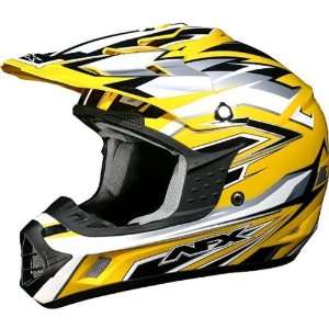  AFX FX 17 Helmet , Color Yellow Multi, Size 2XL 01101803 