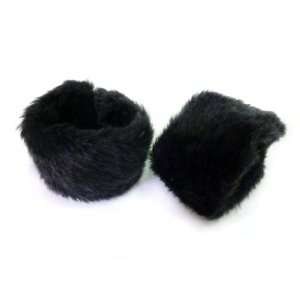  Cosplay Costume Fuzzy Wristbands   Black Cat Toys 