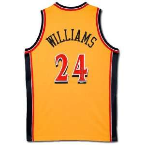  Marvin Williams Signed Hawks Yellow Jersey UDA
