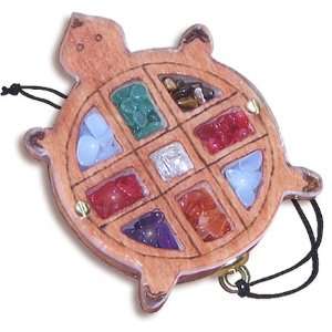  Magic Unique Gemstone and Wooden Amulet Lucky Charm Chakra 