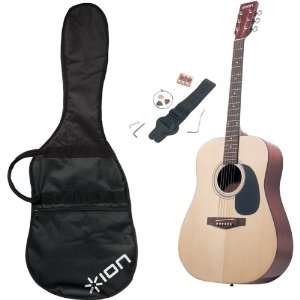  ION Acoustic Guitar Music Instrument Kit IAGP04C GPS 